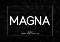 Magna Extra Bold Font - Featured Image