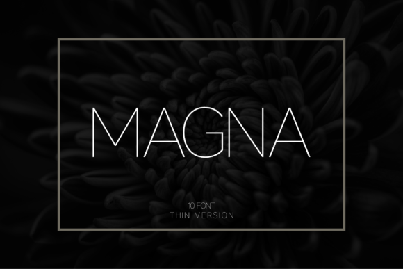 Magna Thin Font - Featured Image