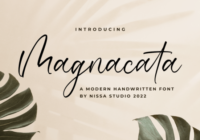 Magnacata Font - Featured Image