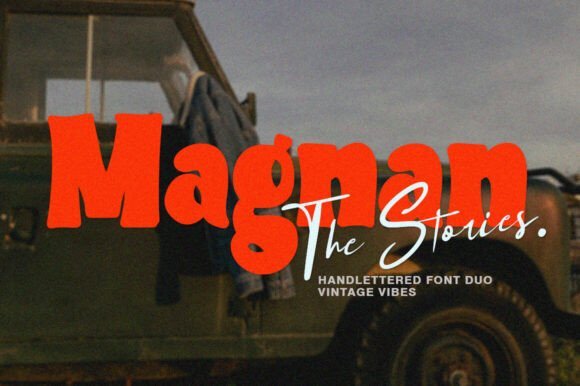 Magnan the Stories Font - Featured Image