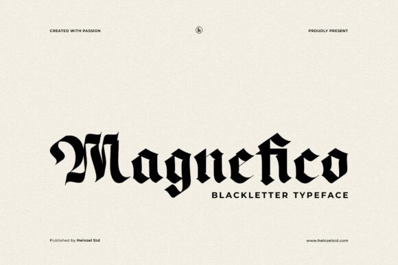 Magnefico Font - Featured Image