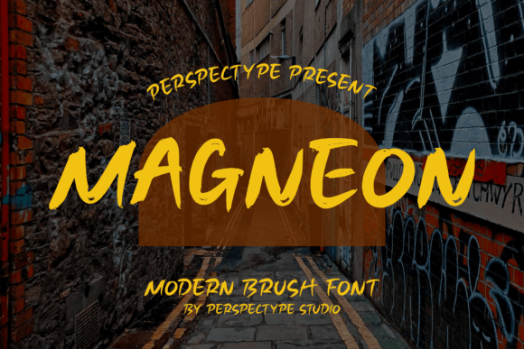 Magneon Font - Featured Image