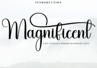 Magnificent Font - Featured Image