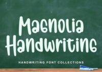 Magnolia Handwriting Font - Featured Image