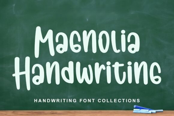 Magnolia Handwriting Font - Featured Image