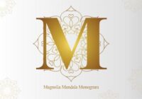 Magnolia Mandala Monogram Font - Featured Image