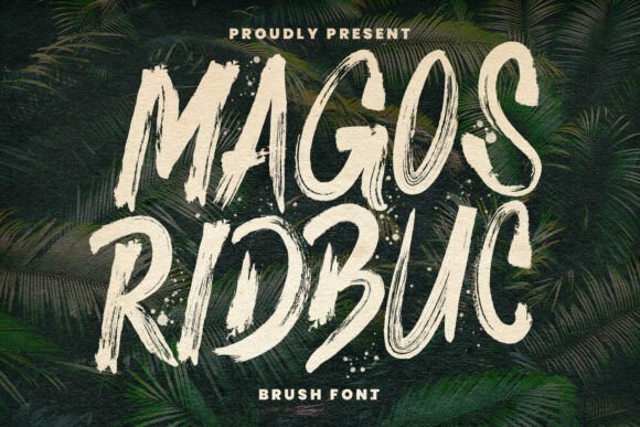 Magos Ridbuc Font - Featured Image