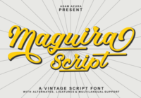 Maguira Script Font - Featured Image