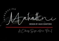 Mahallini Font - Featured Image