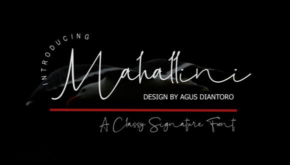 Mahallini Font - Featured Image
