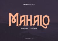 Mahalo Font - Featured Image