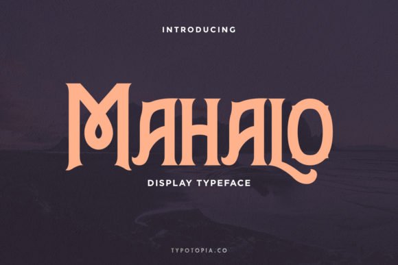 Mahalo Font - Featured Image