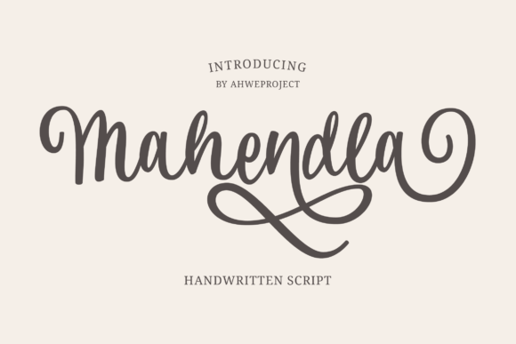 Mahendla Font - Featured Image