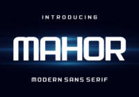 Mahor Font - Featured Image