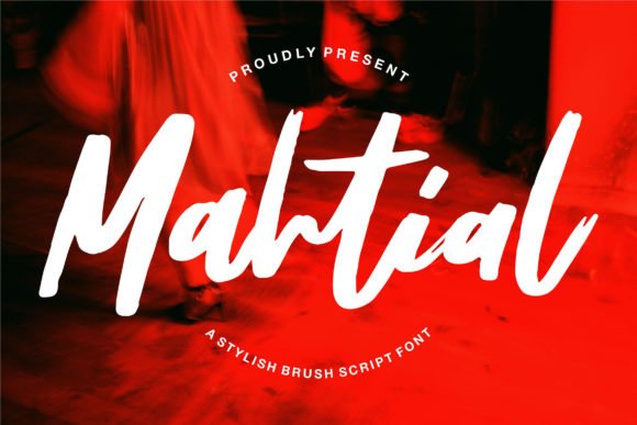 Mahtial Font - Featured Image