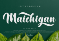 Maichigan Font - Featured Image