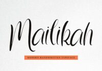 Mailikah Font - Featured Image