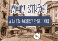 Main Street Font - Featured Image