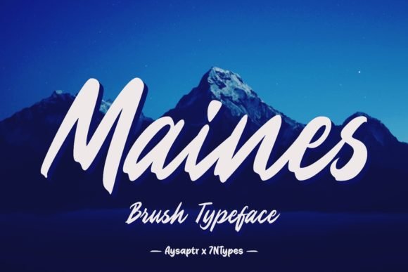 Maines Font - Featured Image
