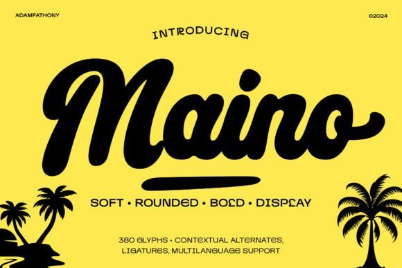Maino Font - Featured Image