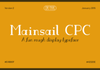 Mainsail CPC Font - Featured Image
