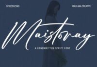 Maistoray Font - Featured Image