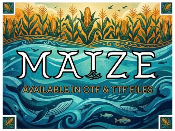 Maize Font - Featured Image