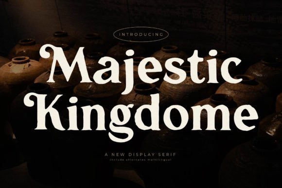 Majestic Kingdome Font - Featured Image