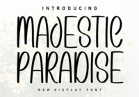 Majestic Paradise Font - Featured Image