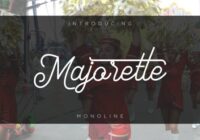 Majorette Font - Featured Image