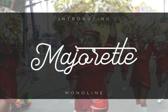 Majorette Font - Featured Image