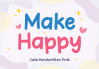 Make Happy Font - Featured Image