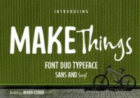 Make Things Font - Featured Image
