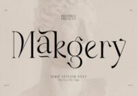 Makgery Font - Featured Image