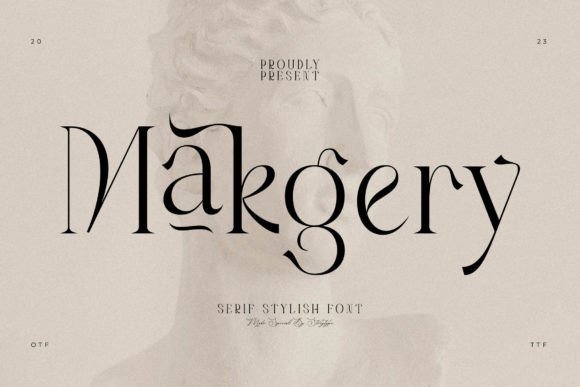 Makgery Font - Featured Image