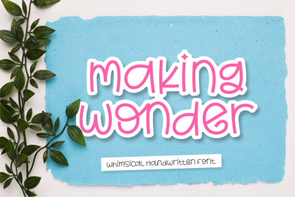 Making Wonder Font - Featured Image