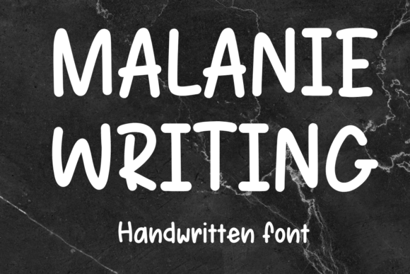 Malanie Writing Font - Featured Image