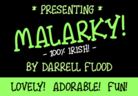 Malarky Font - Featured Image