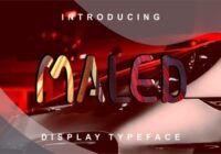 Maled Font - Featured Image