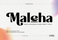 Maleha Font - Featured Image