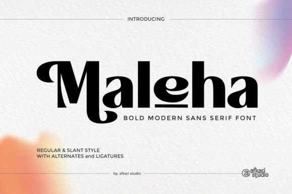 Maleha Font - Featured Image