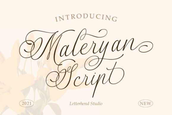 Maleryan Script Font - Featured Image