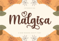 Malgisa Font - Featured Image