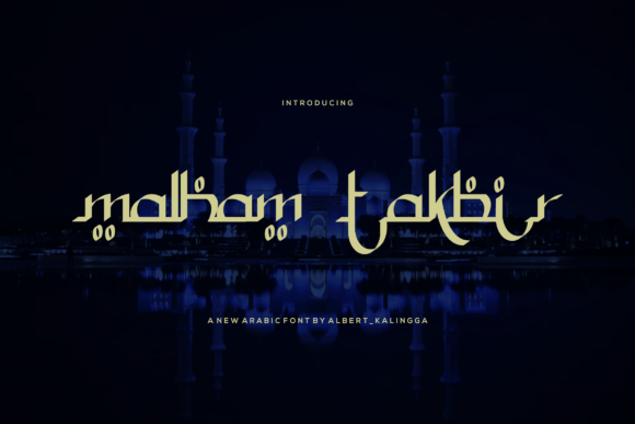 Malham Takbir Font - Featured Image