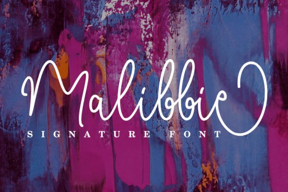 Malibbie Font - Featured Image