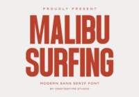 Malibu Surfing Font - Featured Image