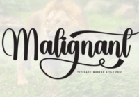 Malignant Font - Featured Image