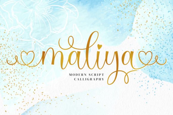 Maliya Font - Featured Image