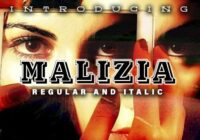 Malizia Font - Featured Image