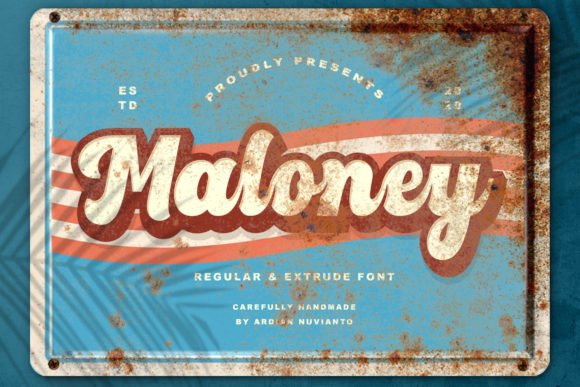 Maloney Font - Featured Image